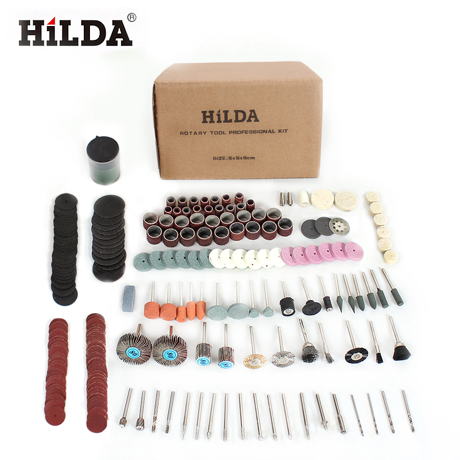 HILDA 248PCS Rotary Tool Accessories for Easy Cutting Grinding Sanding  Carving and Polishing Tool Combination For Hilda Dremel – HILDA Official  Home