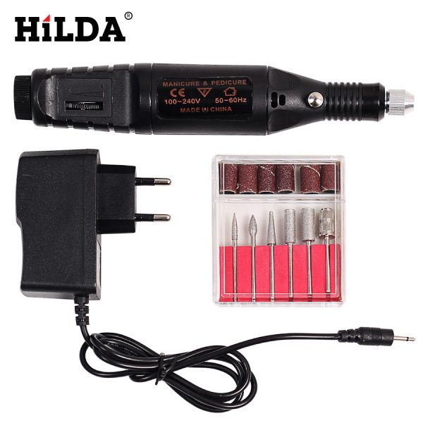 HILDA 180W Electric Mini Drill for Dremel Rotary Tool EU plug Power Tools  with dremel Accessories